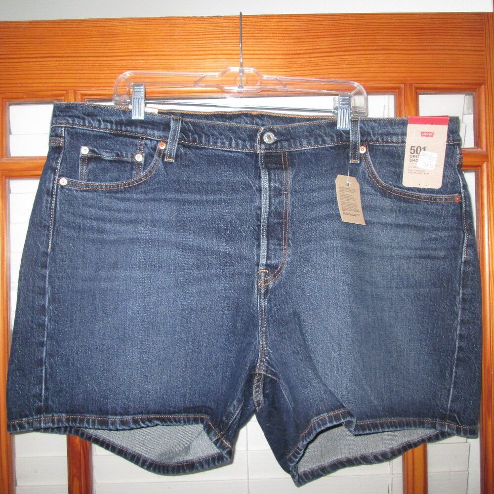 Levi's 501 Jean Shorts Women's 22W Original High Rise NEW